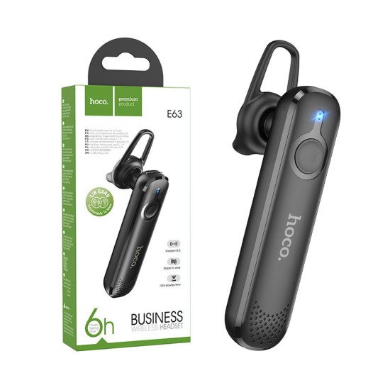 Auricular Bluetooth Negocio Hoco E63 Diamond 70mAh Negro